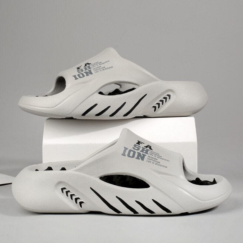 Ethan™ | Soothing Massage Slippers Slippers Belleza & Glamour Grey Black 38