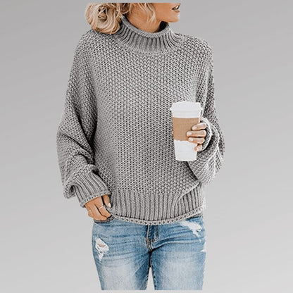 Abigail™ | Knitted Jumper Sweater Belleza & Glamour Gray S 