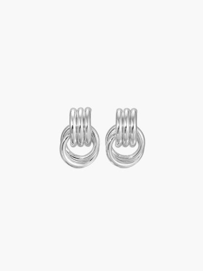 About hoop Earrings Belleza & Glamour silver 