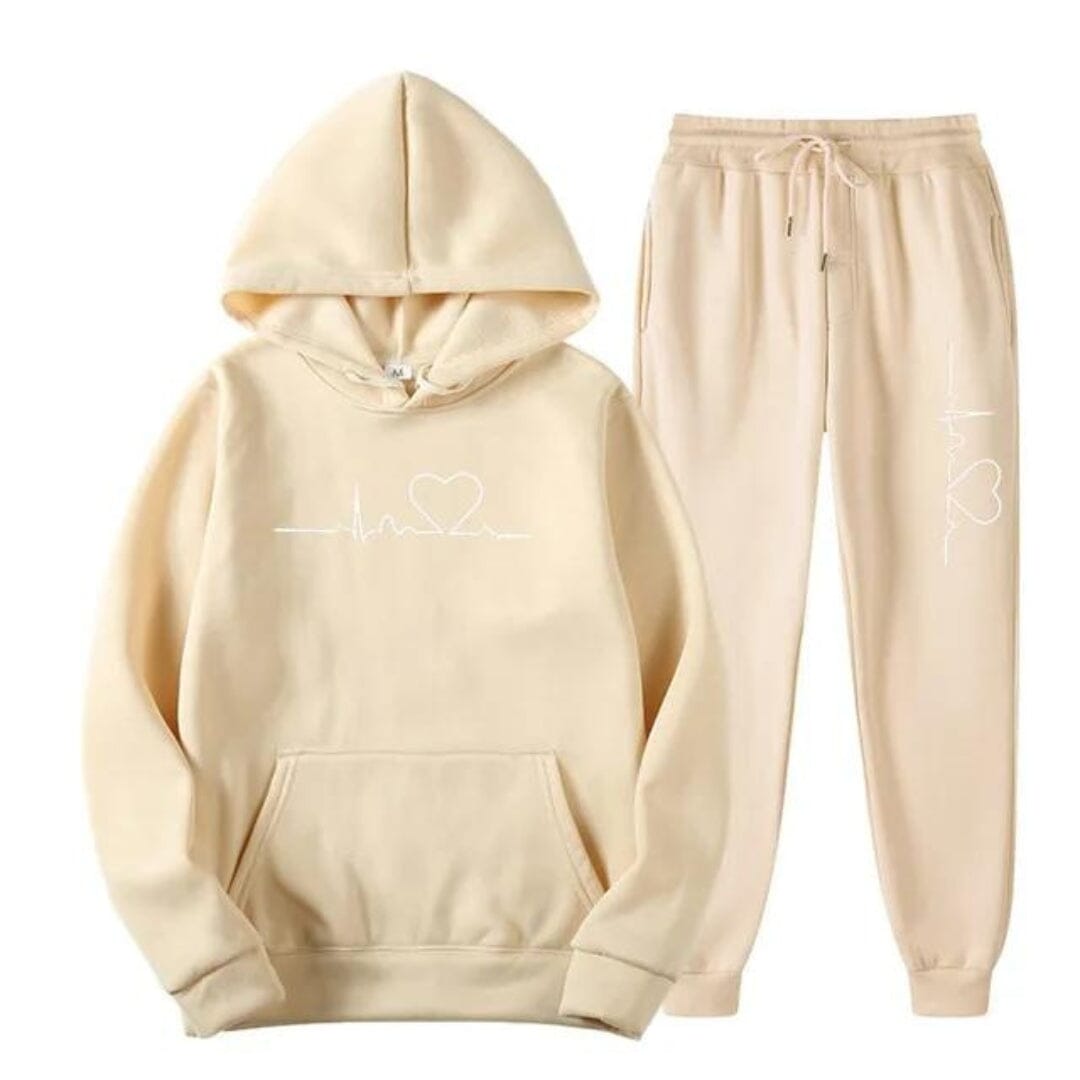 Amilia™ | Comfy and Warm Tracksuit Tracksuit Belleza & Glamour Khaki S 