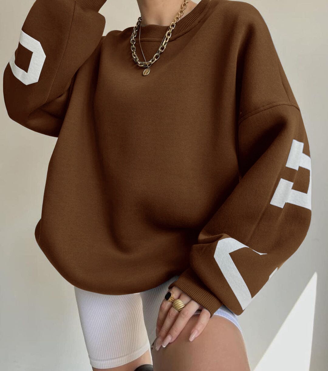 Bella | Snug Oversized Sweatshirt Sweatshirt Belleza & Glamour 
