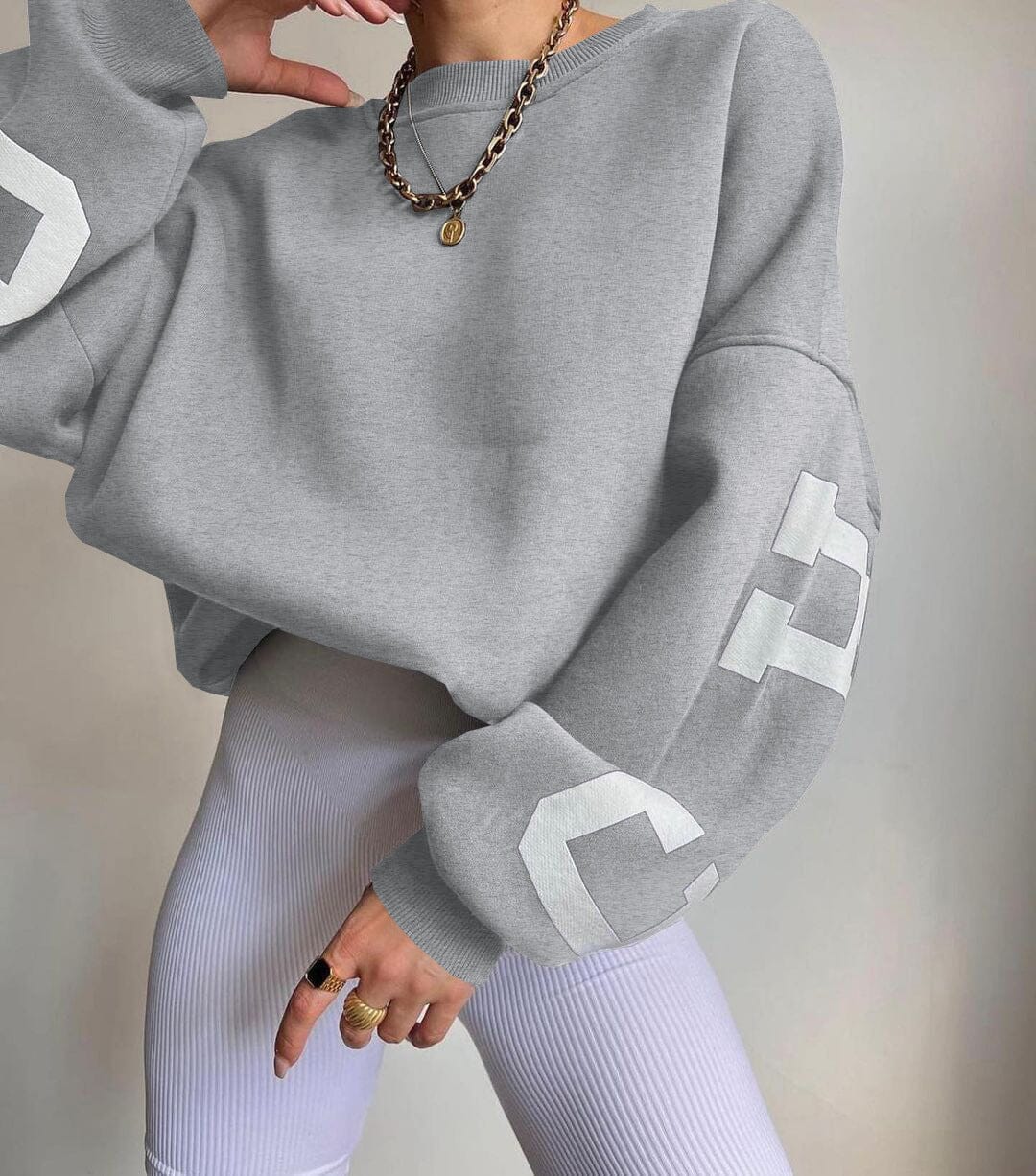 Bella | Snug Oversized Sweatshirt Sweatshirt Belleza & Glamour 