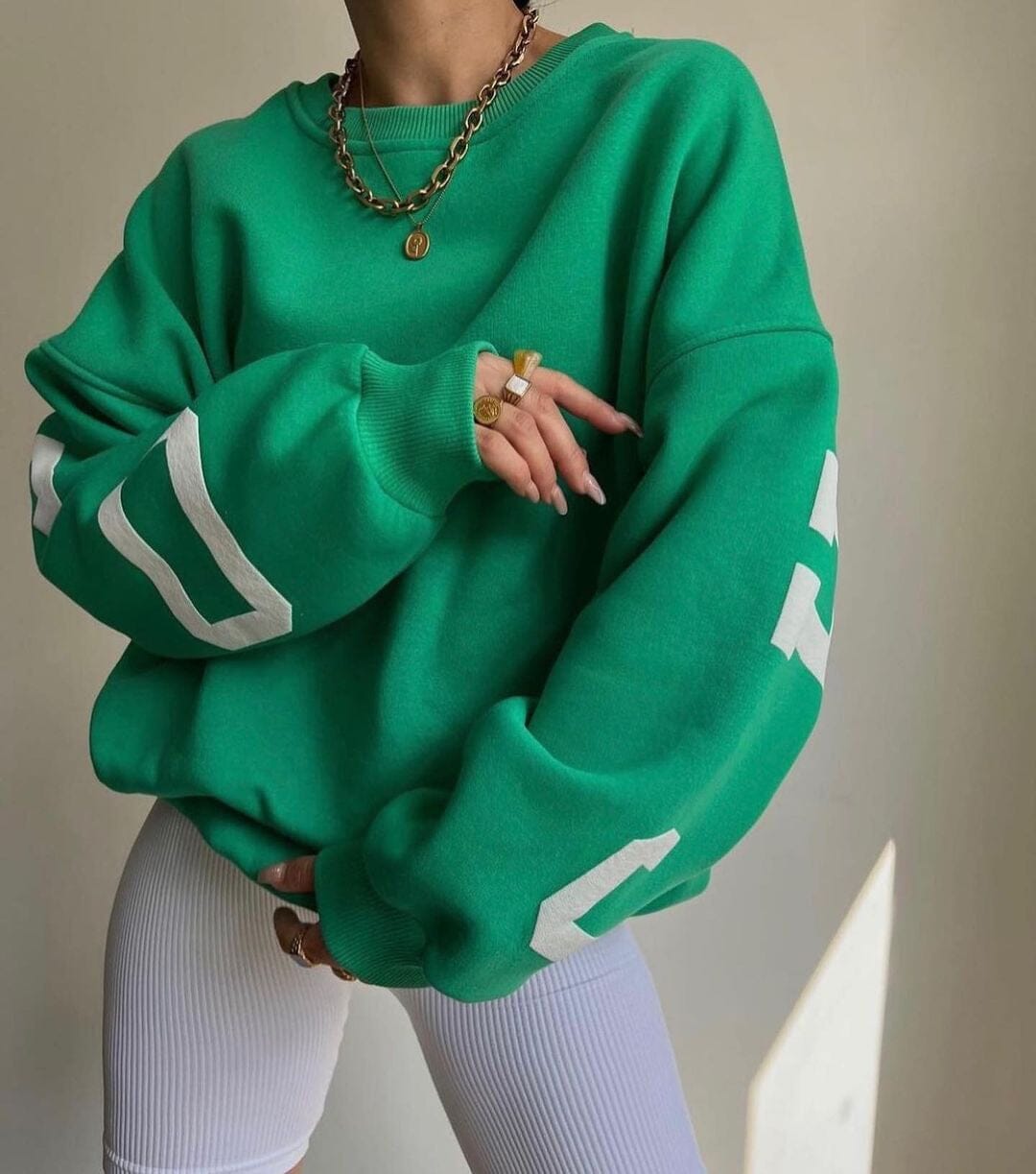 Bella | Snug Oversized Sweatshirt Sweatshirt Belleza & Glamour 