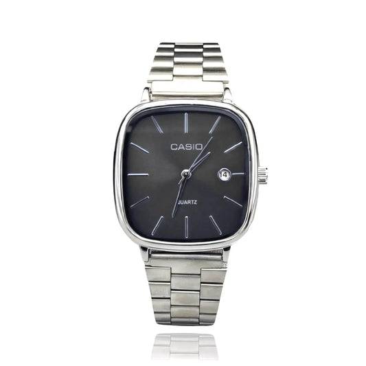 C A S I O Luxurious 36mm Watch - Water Resistant | Transferred steel Relógio CASIO Luxurious 36mm - Unissex Resistente à água | Aço Inoxidável Belleza & Glamour 