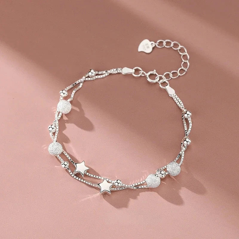Delicate Silver Bracelet - Serena Light Belleza & Glamour silver 19cm 