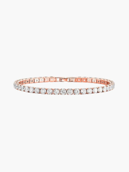 Fine shine Bracelet Belleza & Glamour rosegold 4 mm 