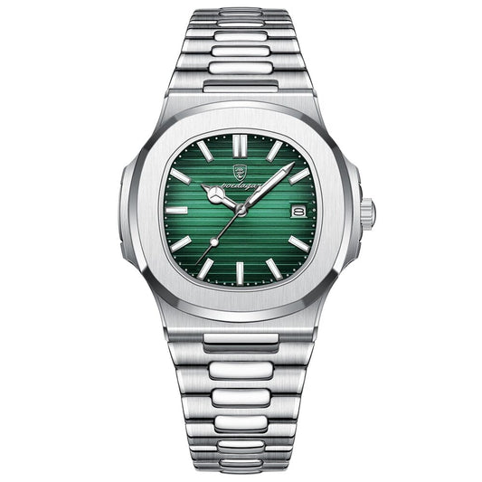 Poedagar Venice 40 mm Relogio 24 Belleza & Glamour Emerald Green 